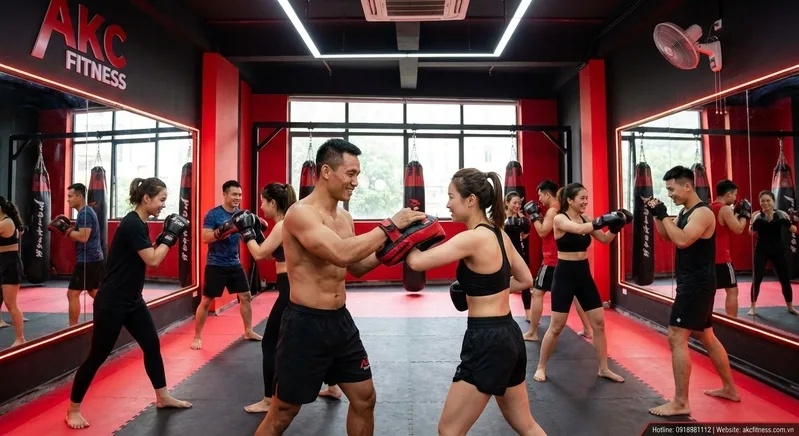 Người tập luyện Muay Thái rèn luyện sức khỏe, tăng cường thể lực và sự linh hoạ