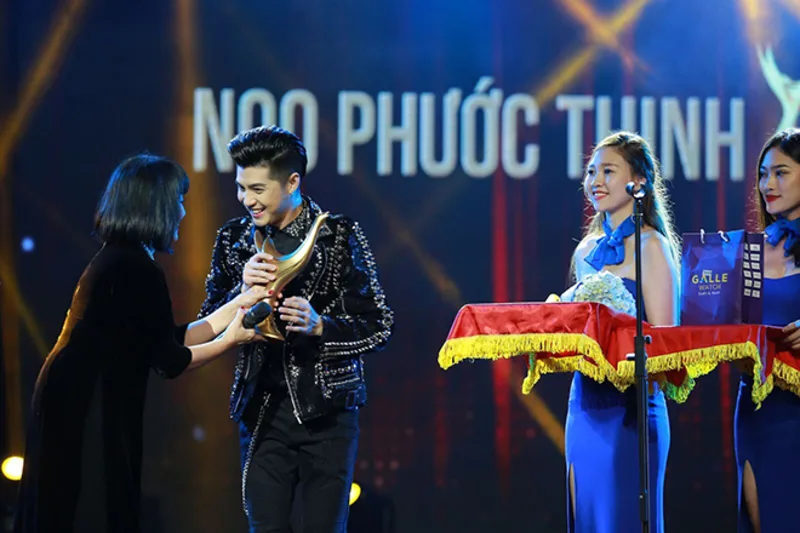 Các giải thưởng và dấu mốc lớn cho thấy Noo Phước Thịnh được ghi nhận trong nhiều sân chơi âm nhạc.
